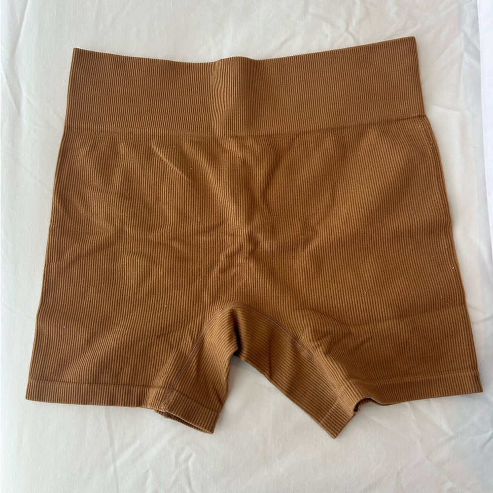 Brown Women's Biker Shorts